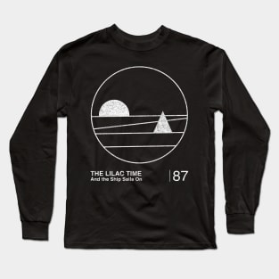 The Lilac Time / Minimalist Graphic Fan Artwork Design Long Sleeve T-Shirt